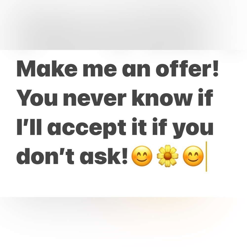 MAKE AN OFFER!